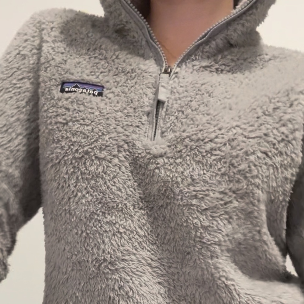Patagonia Soft Gray Fleece Jacket